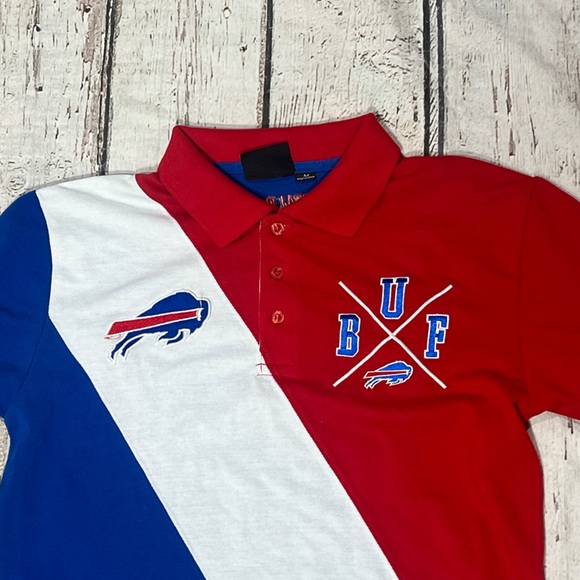 Buffalo Bills NFL Football Mens Polo Golf Sports Shirt - Picture 4 of 7